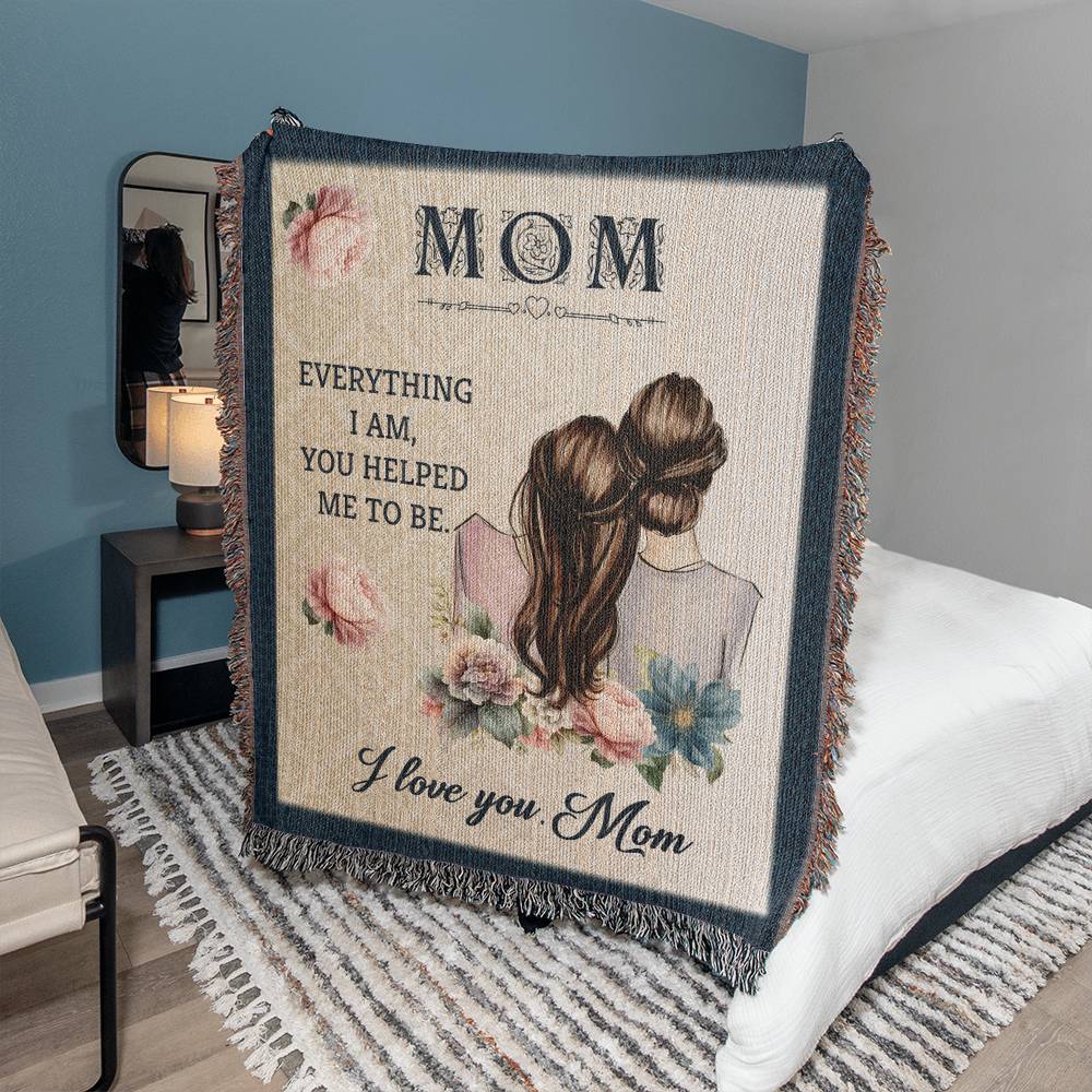 Mom | Heirloom Woven Blanket - AlexEcomStore