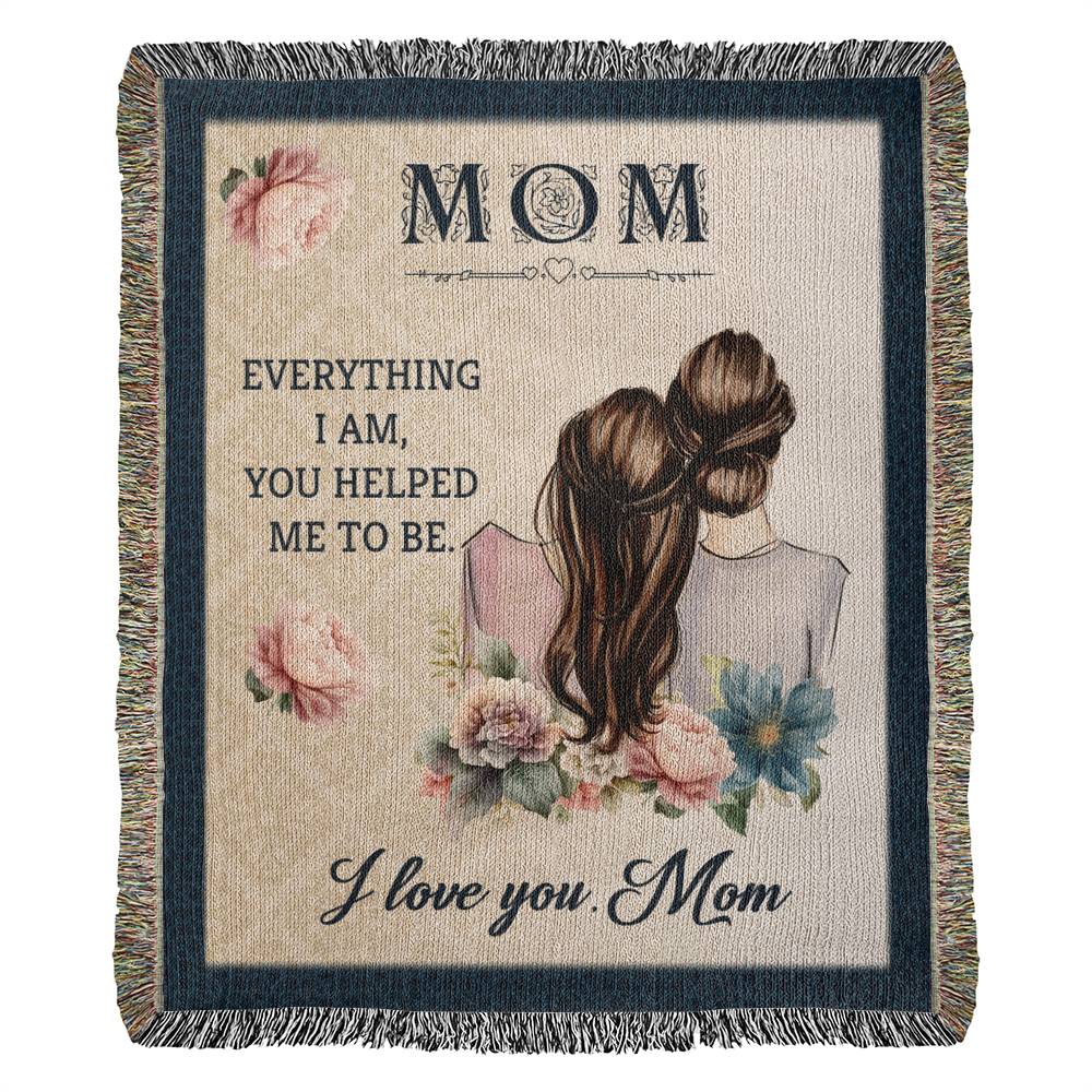 Mom | Heirloom Woven Blanket - AlexEcomStore