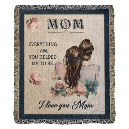 Mom | Heirloom Woven Blanket - AlexEcomStore