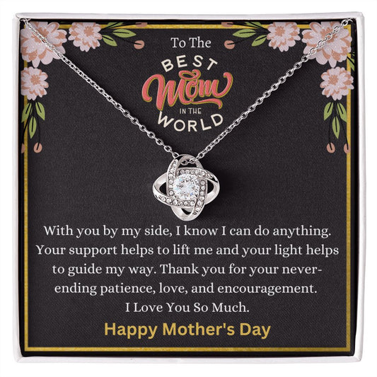Best Mom In The World | Love Knot Necklace - AlexEcomStore