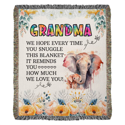 Grandma | Heirloom Woven Blanket - AlexEcomStore
