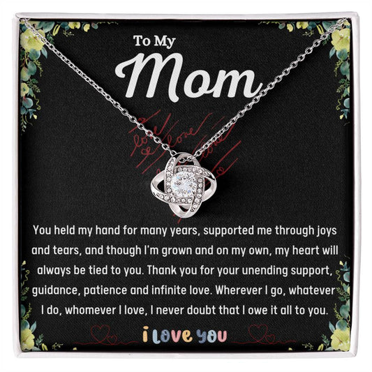 MOM | Love Knot Necklace - AlexEcomStore